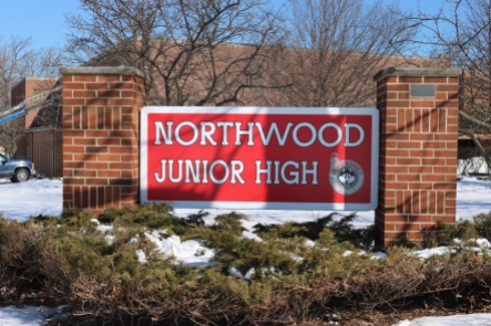Northwood Junior High (Highland Park, IL); Digital Print on 1/8" Acrylic